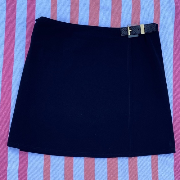 Michael Kors Other - Michael Kors Swim Black belt wrap skirt coverup Vintage (sample piece) NWOT